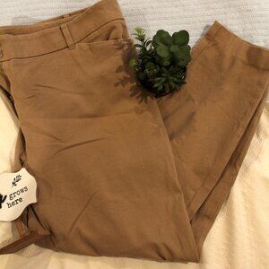 NY & Company stretch Khaki pants Size 18